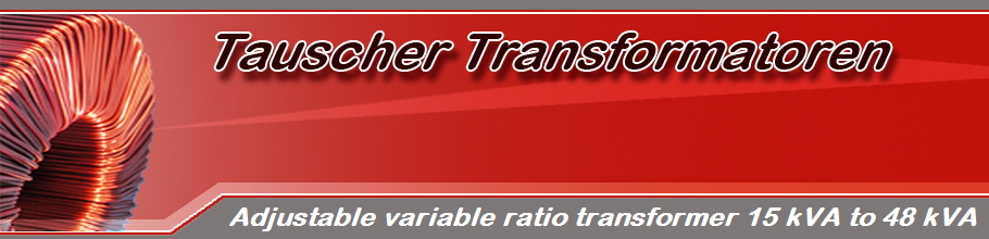 Adjustable variable ratio transformer 15 kVA to 48 kVA