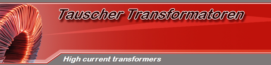 High current transformers