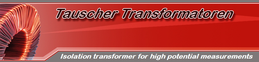 Isolation transformer for high potential measurements