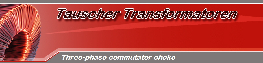 Three-phase commutator choke