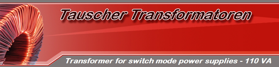 Transformer for switch mode power supplies - 110 VA